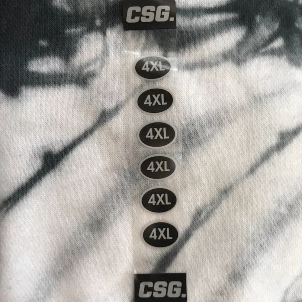 *RARE* CHAMPS Tie dye Spin Hoodie -  4XL